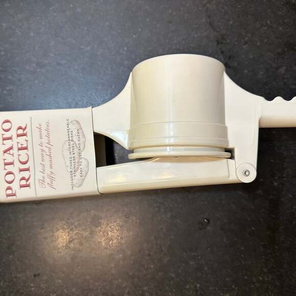 Unbranded Other - Vintage Potato Ricer Fluffy Potato's Three Interchangeable Disks New